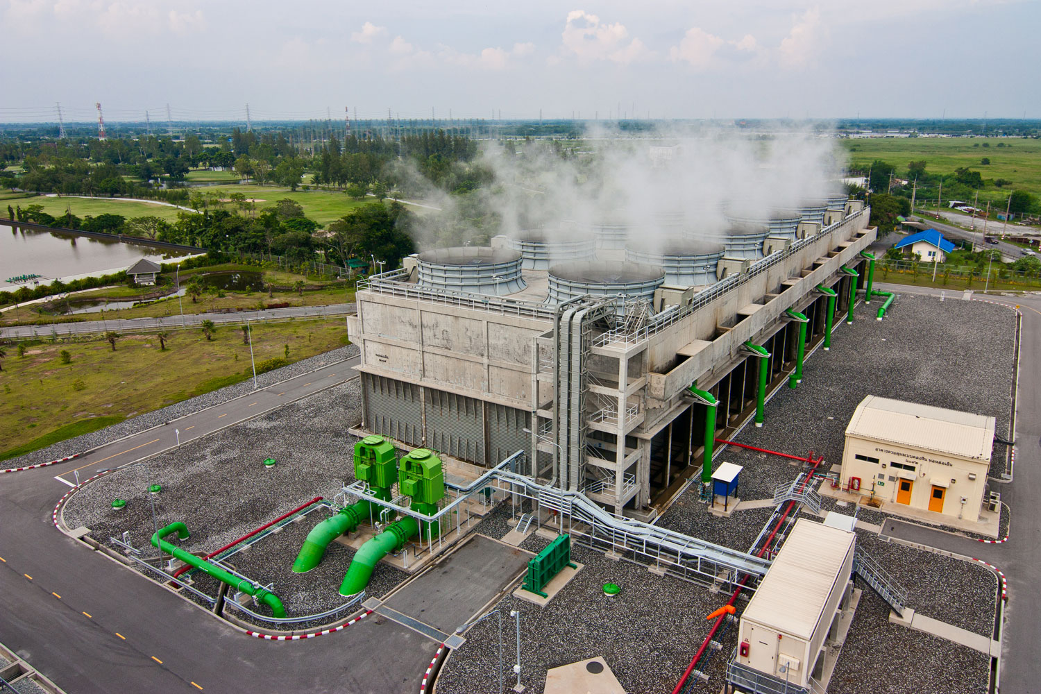 鋼混結構冷卻塔